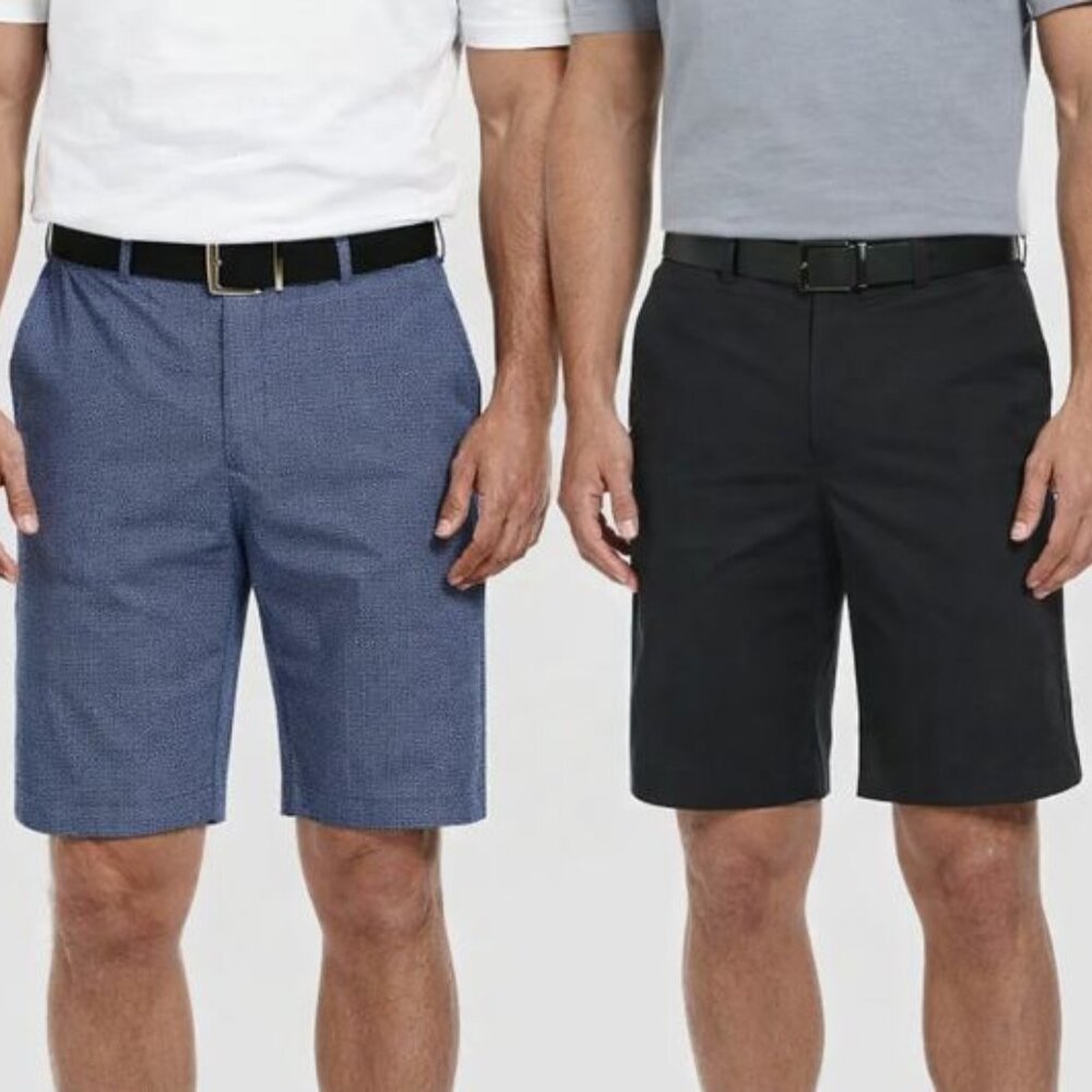 2 Pair Ben Hogan Stretch Performance 9” Golf Shorts 38 waist - Picture 1 of 15